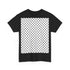 Keffiyeh Pattern Heavy Cotton Tee - Modern Mesh Design Streetwear T-Shirt
